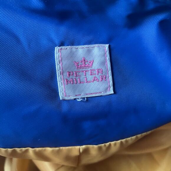 Peter Millar Women Nylon Utility Jacket Lightweight Waterproof Blue M EUC - Picture 4 of 13